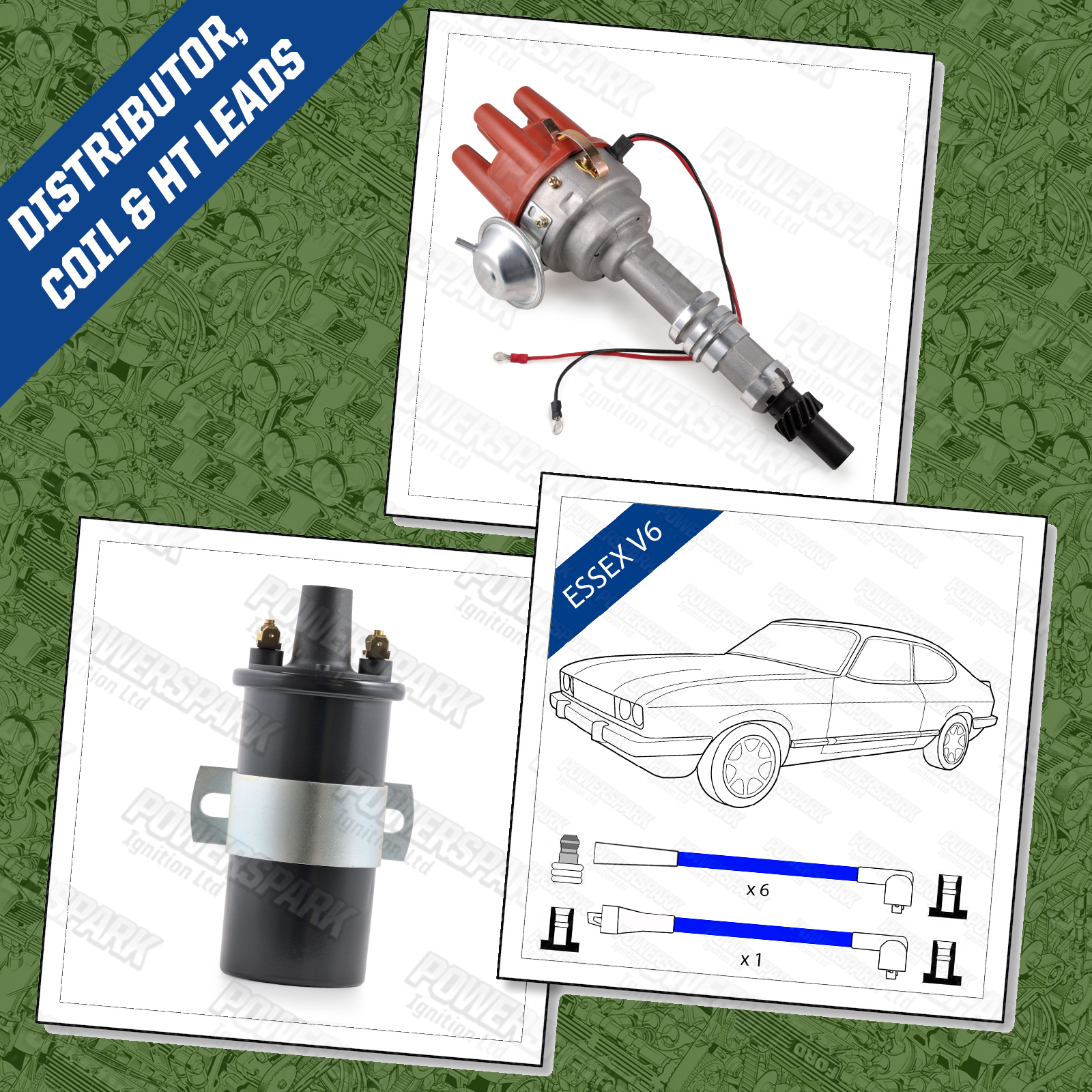 Ford 3 Wire Distributor